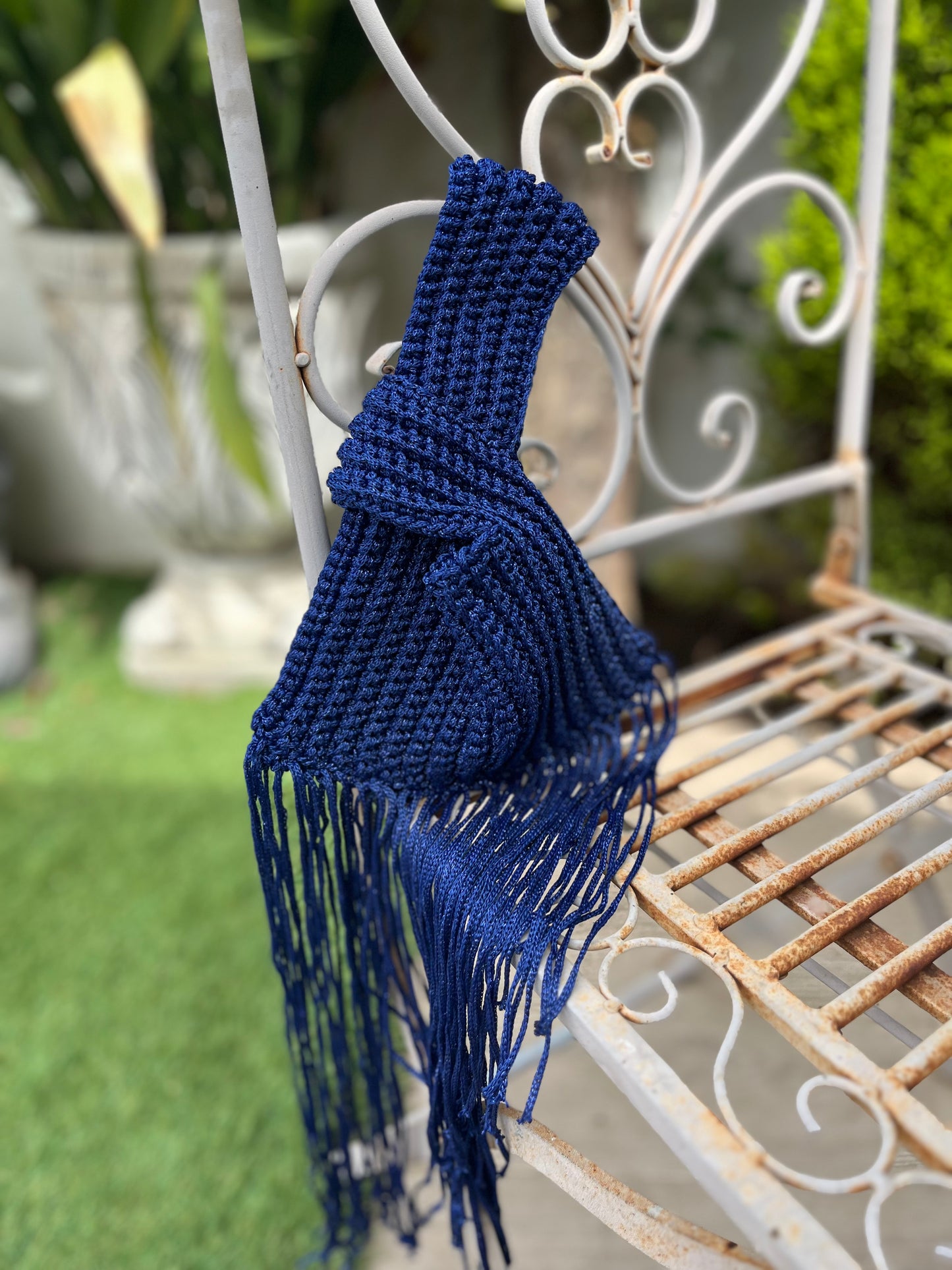 Bolso nudo japonés a crochet