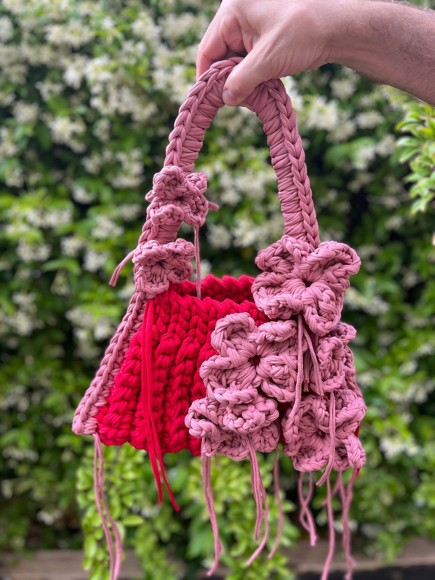 Shoulder bag/ bolso de hombro crochet / bolso de hombro crochet boda / bolso de hombro graduación
