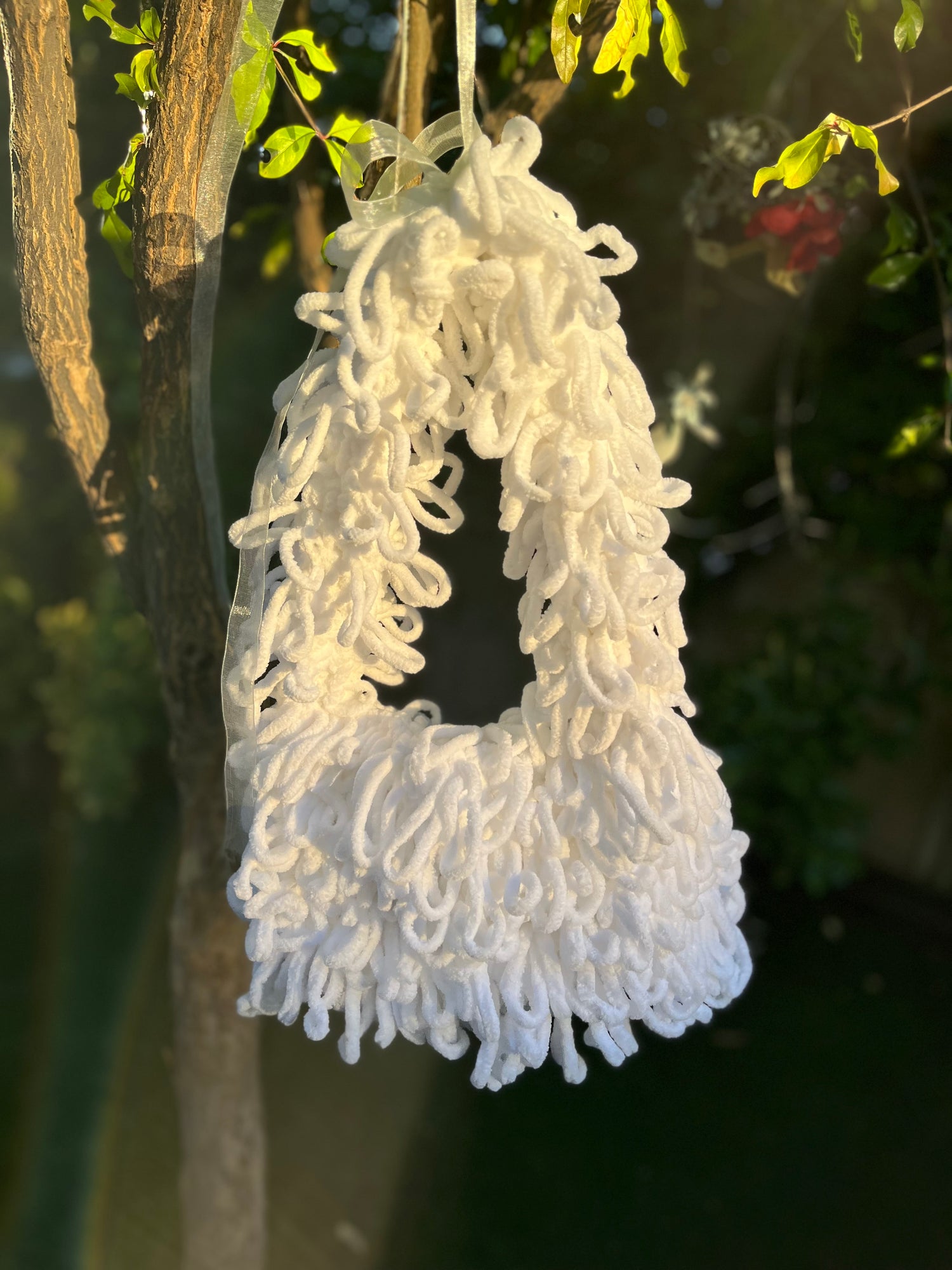 Shoulder bag croché