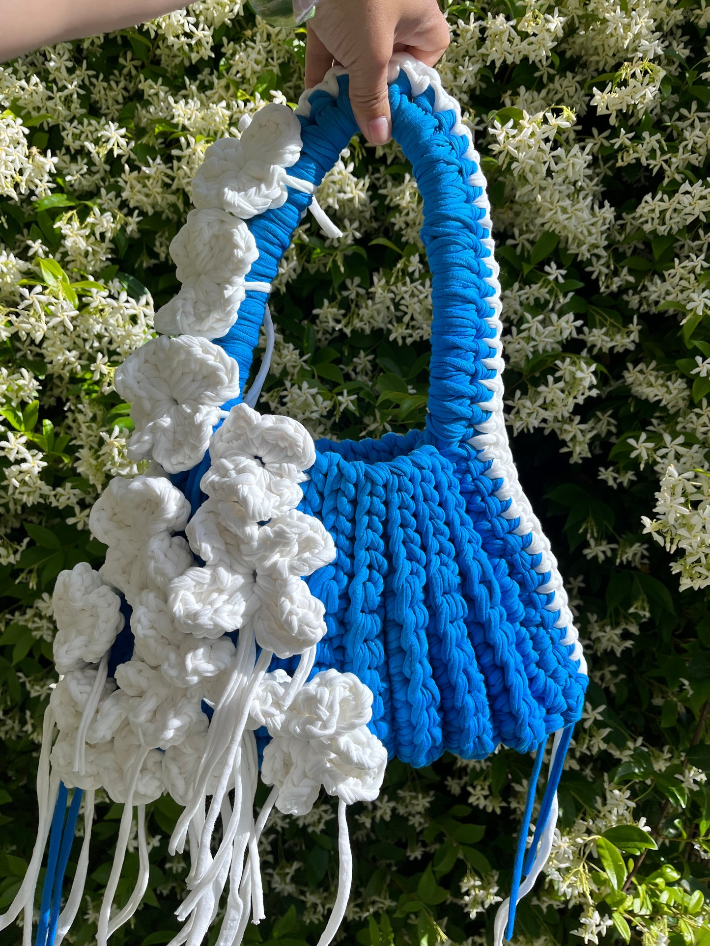 Bolso de hombro crochet /boda / comunión/ graduación