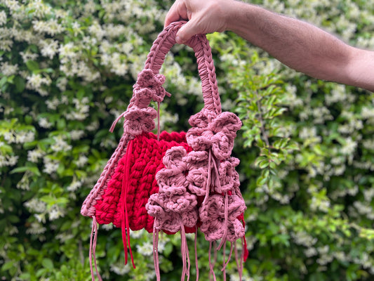 Shoulder bag/ bolso de hombro crochet / bolso de hombro crochet boda / bolso de hombro graduación