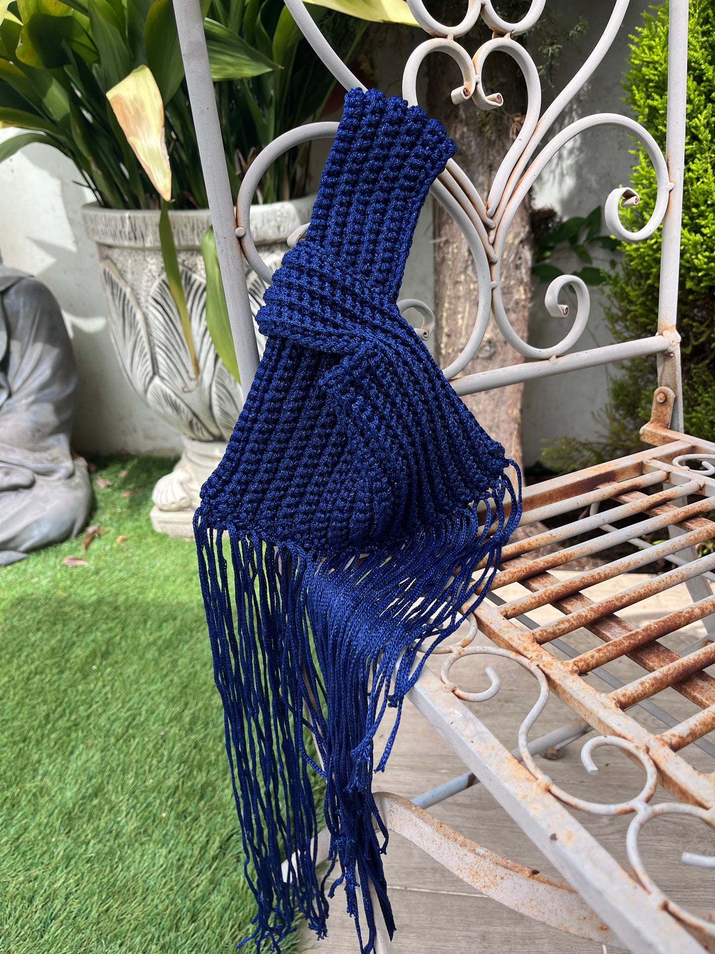 Bolso nudo japonés a crochet