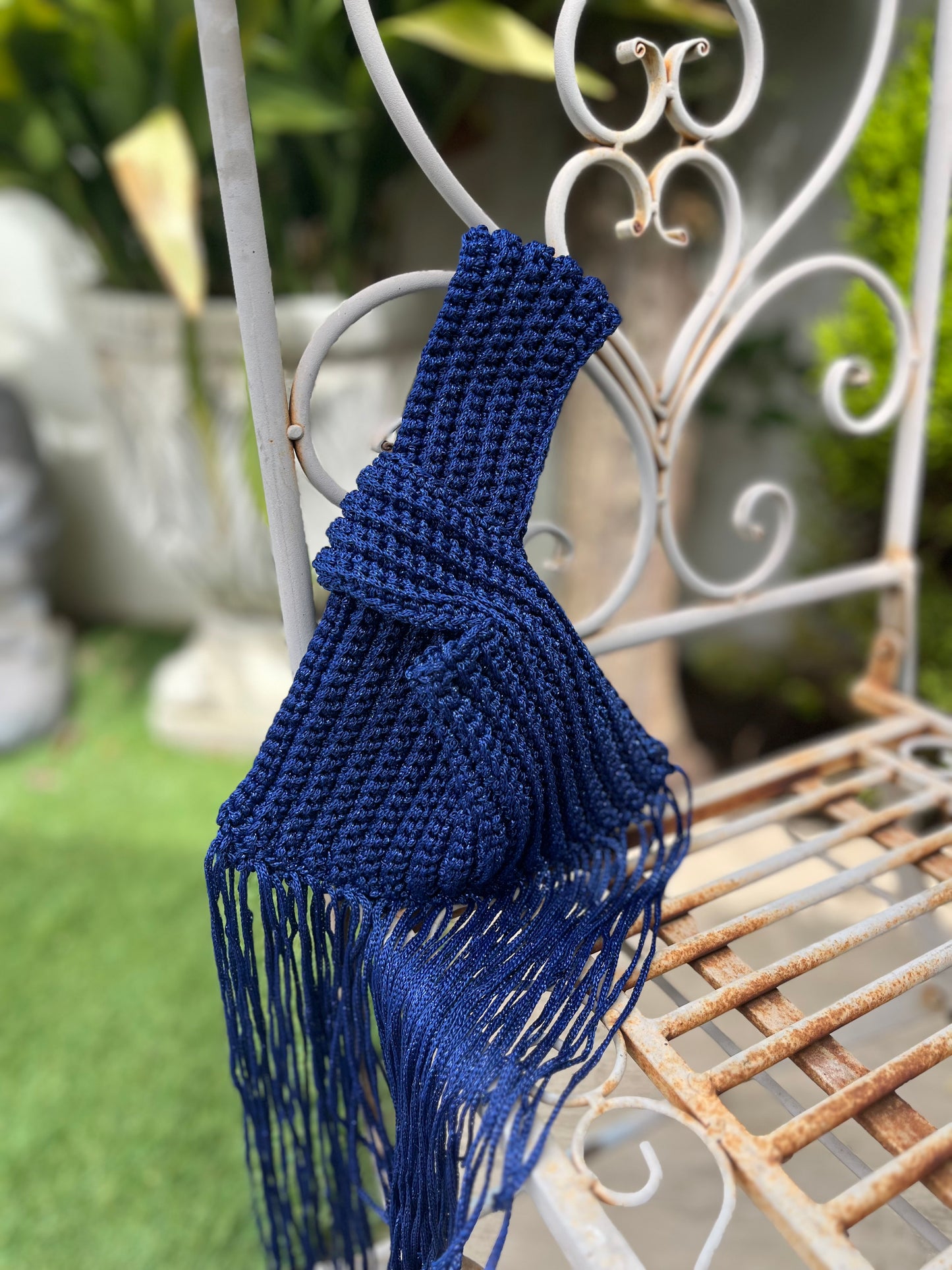 Bolso nudo japonés a crochet